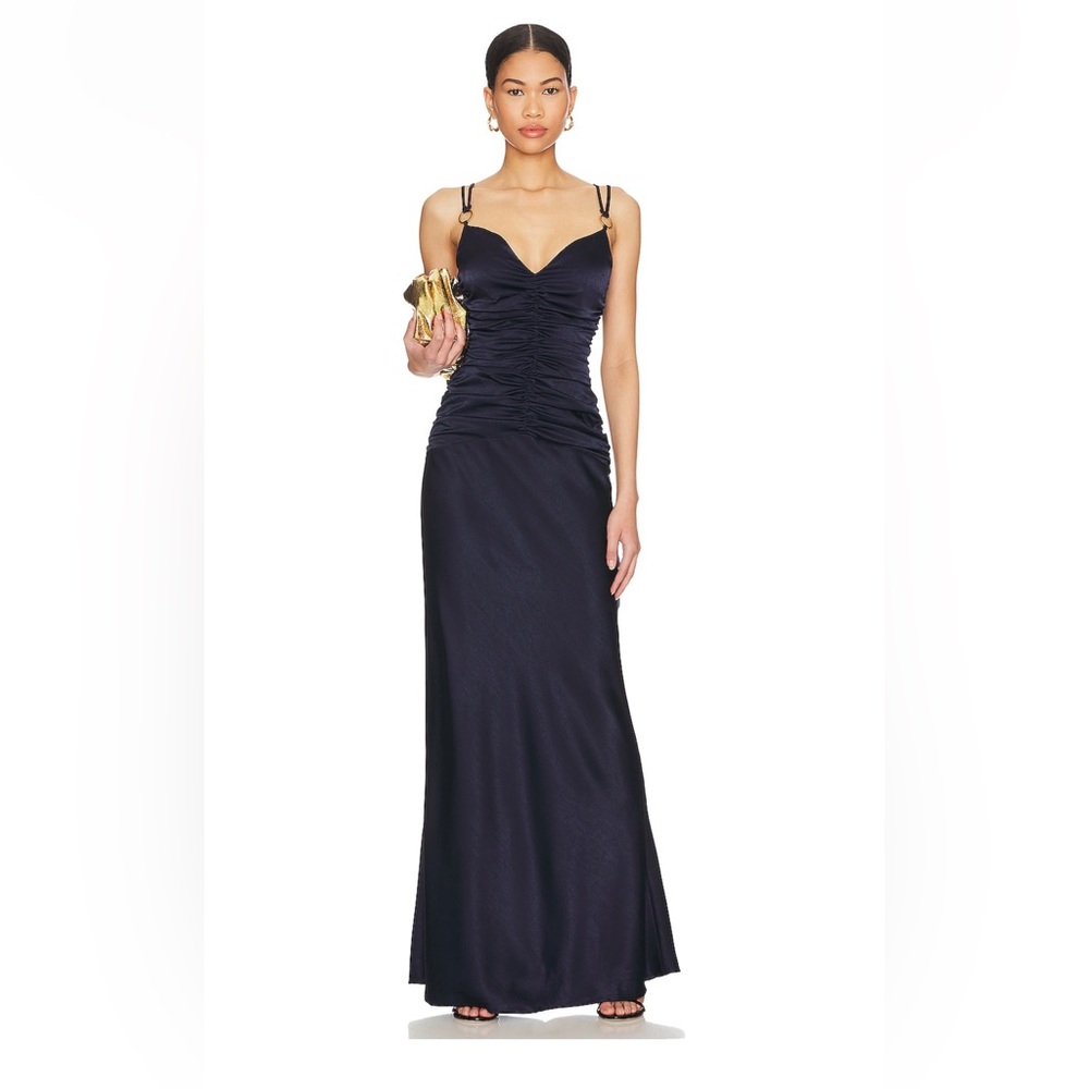 House of Harlow Vanessa Maxi Dress Navy